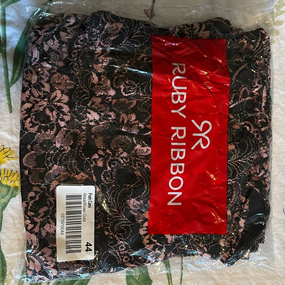 Ruby Ribbon Posh cami size 44